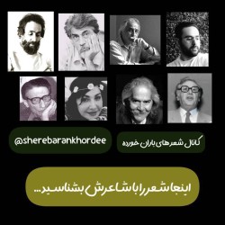 کانال بله شعر های باران خورده